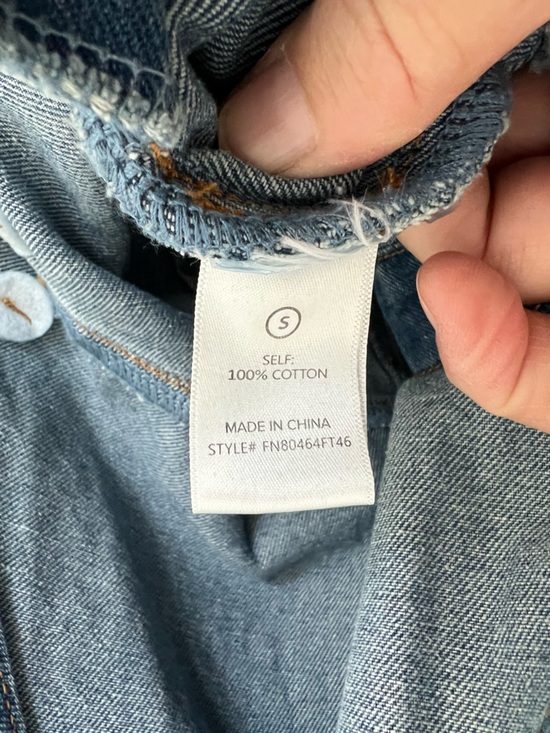 Fashion Nova NO LIMITS SEAMED UTILITY
DENIM OVERALLS NWT Size S - Picture 7 of 9